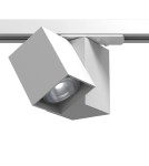 Lamps for 1 phase busbars - Brosline Spot Cube track 1 - White - Rail 1F 230V 6261 - product 1