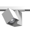 Brosline Spot Cube track 1 - Biały - Szynoprzewód 1F 230V 6261
