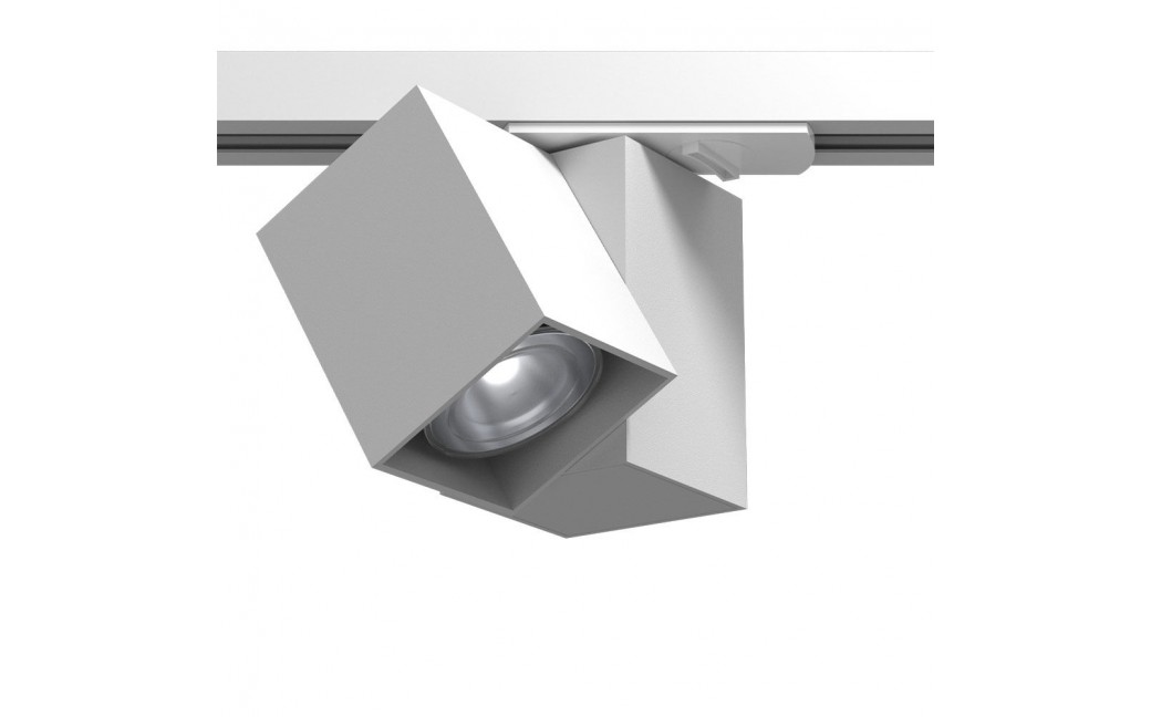 Brosline Spot Cube track 1 - Biały - Szynoprzewód 1F 230V 6261