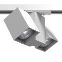 Brosline Spot Cube Track 2 - Biały - Szynoprzewód 1F 230V 6263