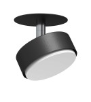 Recessed ceiling spotlights - Brosline Drop in 1 recessed lamp - Black 3258 - product 1