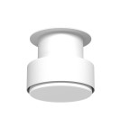 Ceiling luminaires for replaceable light source - Brosline Plafond Etna 1 - White (70 mm) 1266 - product 1