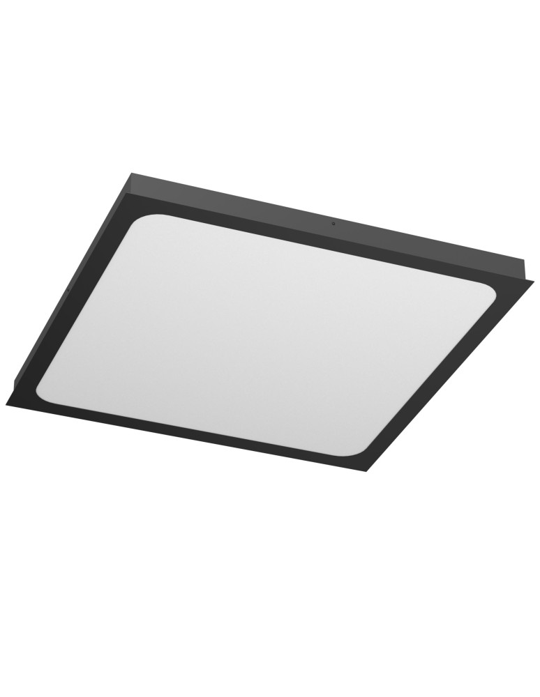 Square plafonds - Brosline Plafond Hika - Black (610x610 mm) 4000K 1057 - product kolory-swiatla.pl 1