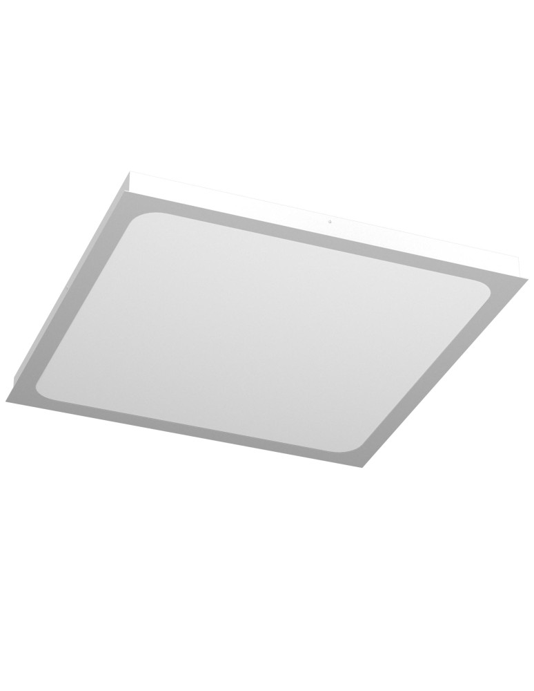 Square plafonds - Brosline Plafond Hika - White (610x610 mm) 3000K 1058 - product kolory-swiatla.pl 1