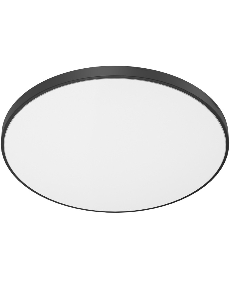 LED Plafonds - Brosline Plafond Ika 38 - White-Black IP54 3000K 1064 - product kolory-swiatla.pl 1