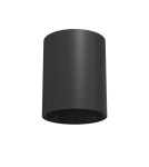 Round ceiling luminaires - Brosline Plafond Point dif 80 - Black (115 mm) 1254 - product 1