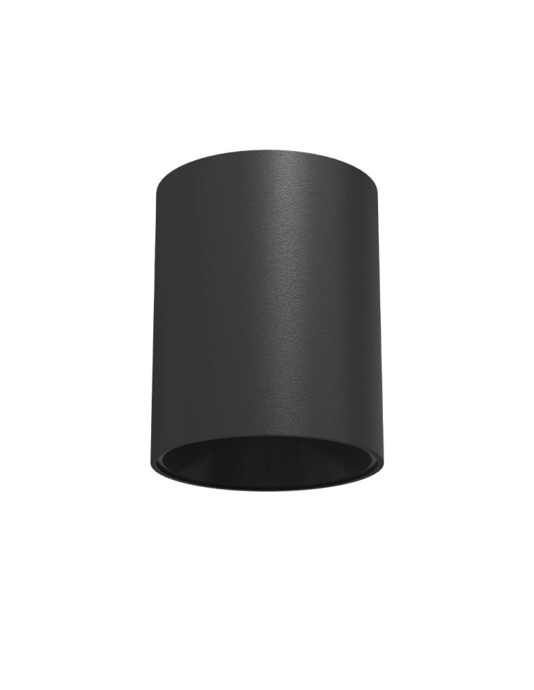 Round ceiling luminaires - Brosline Plafond Point dif 80 - Black (115 mm) 1254 - product kolory-swiatla.pl 1