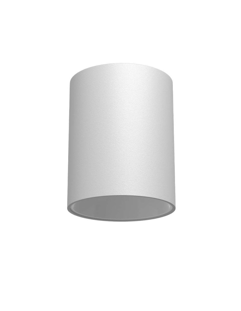 Round ceiling luminaires - Brosline Plafond Point dif 80 - White (115 mm) 1255 - product kolory-swiatla.pl 1