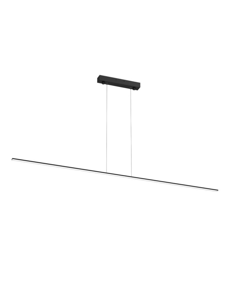 Pendant lamps over the island - Brosline Pendant Lamp Slim P - Black (1200 mm) 4000K 5001 - product kolory-swiatla.pl 1