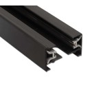 1 phase buses - Brosline Surface-mounted busbar 1F 230V - Black (1900 mm) 6300 - product 1
