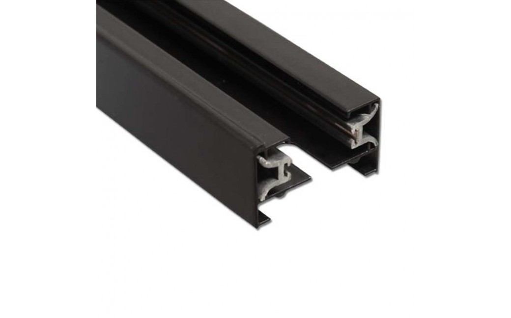 Brosline Szynoprzewód natynkowy 1F 230V - Czarny (1900 mm) 6300
