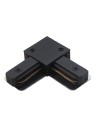 Brosline Surface-mounted rail L switch 1F 230V - Black 6306
