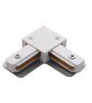 Accessories for 1 phase busbars - Brosline Surface-mounted rail L switch 1F 230V - White 6307 - product 1