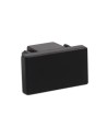 Brosline Surface-mounted rail termination 1F 230V - Black 6310
