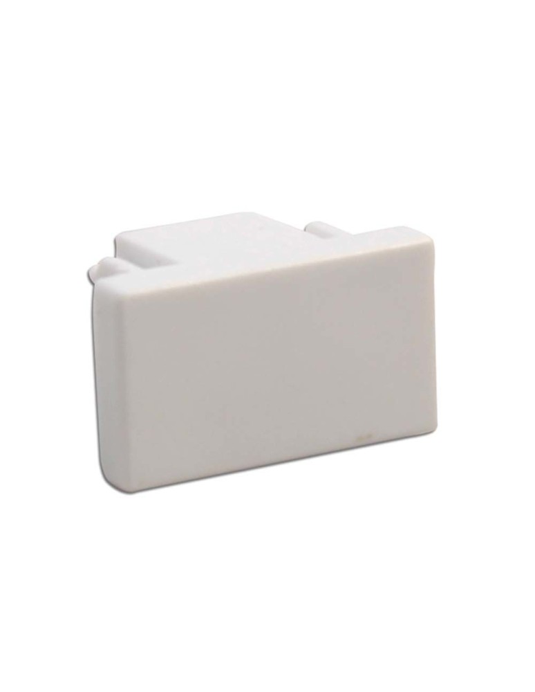 Accessories for 1 phase busbars - Brosline Surface-mounted rail termination 1F 230V - White 6311 - product kolory-swiatla.pl 1