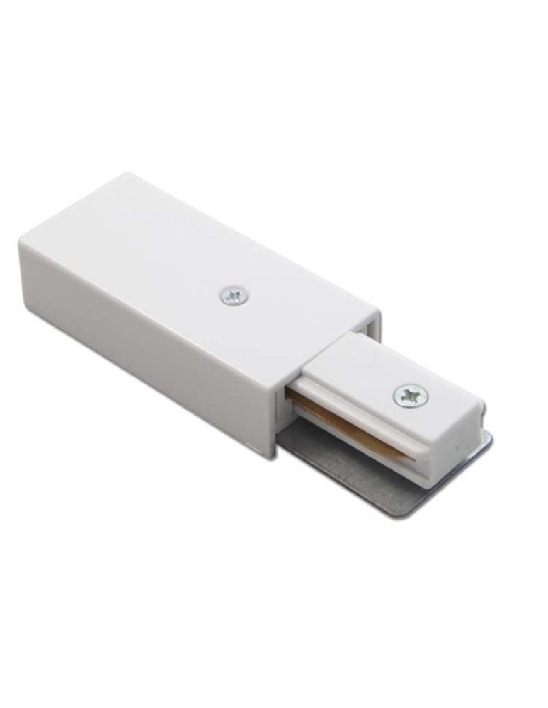 Accessories for 1 phase busbars - Brosline Surface-mounted bus power supply 1F 230V - White 6313 - product kolory-swiatla.pl 1
