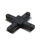 Accessories for 1 phase busbars - Brosline 1F 230V surface-mounted busbar cross-connector - Black 6335 - product 1