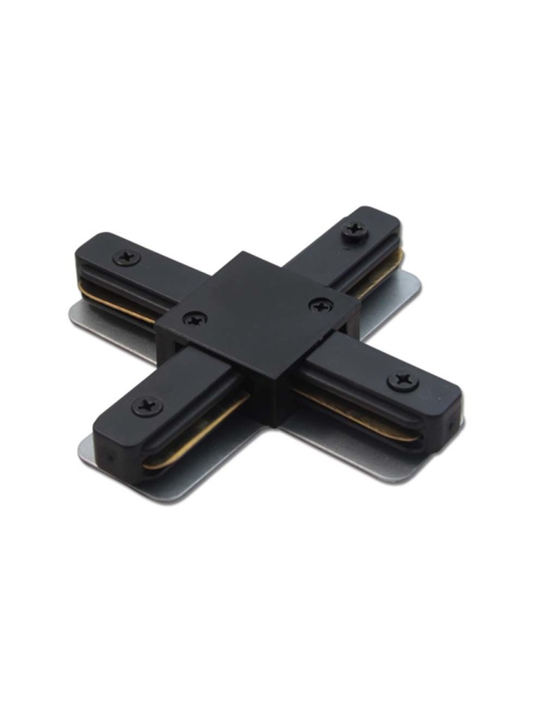 Accessories for 1 phase busbars - Brosline 1F 230V surface-mounted busbar cross-connector - Black 6335 - product kolory-swiatla.pl 1