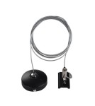 Accessories for 1 phase busbars - Brosline Sling 2m for surface-mounted busbar 1F 230V - Black 6337 - product 1