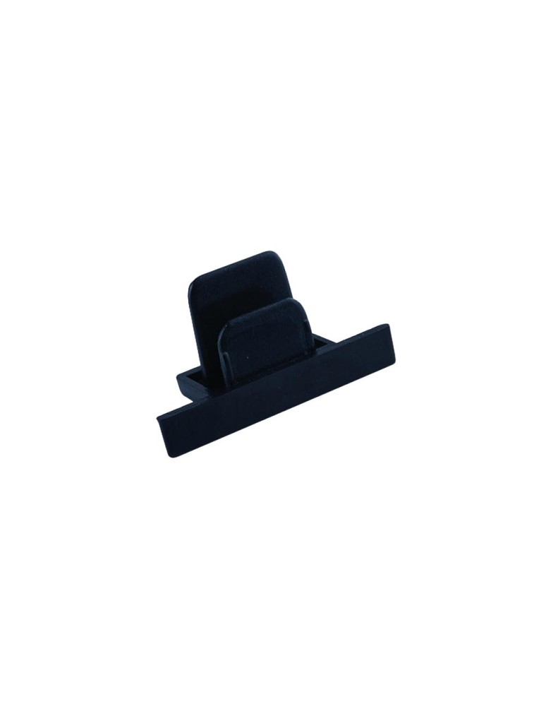 Accessories for 1 phase busbars - Brosline Flush-mounted rail termination 1F 230V - Black 6349 - product kolory-swiatla.pl 1
