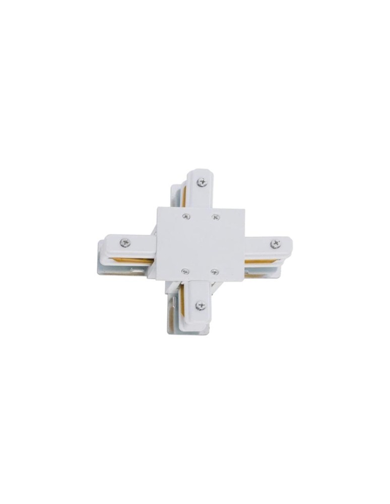 Accessories for 1 phase busbars - Brosline 1F 230V flush-mounted busbar cross-connector - White 6354 - product kolory-swiatla.pl 1