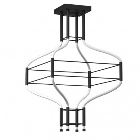 Dohar Lampa wisząca alha S 4 - Czarna (614 mm) 4000K 9056