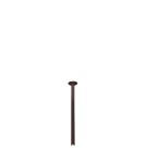 Decorative flush-mounted lamps - Dohar recessed lamp alha T - Chocolate matte (700 mm) 9421 - product 1