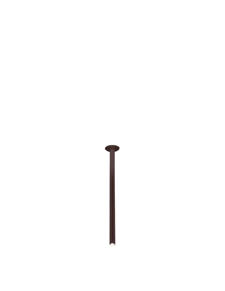 Decorative flush-mounted lamps - Dohar recessed lamp alha T - Chocolate matte (700 mm) 9421 - product kolory-swiatla.pl 1