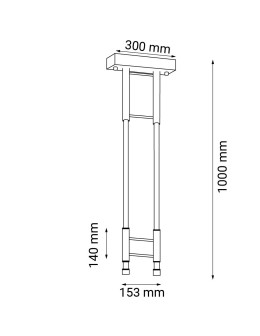 Dohar Lampa wisząca alha S 2 - Czarna (153 mm) 3000K 9071 - produkt 2