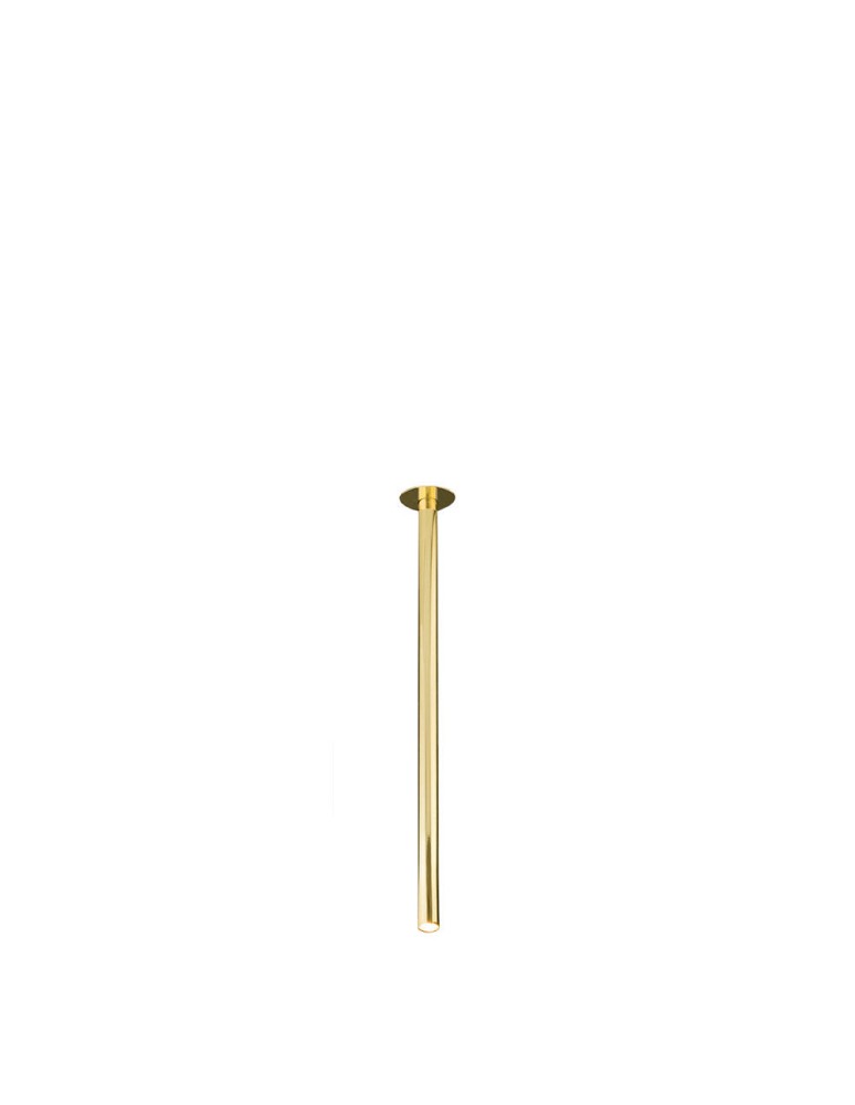 Decorative flush-mounted lamps - Dohar recessed lamp alha T - polished brass (800 mm) 9075 - product kolory-swiatla.pl 1