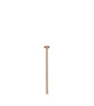 Decorative flush-mounted lamps - Dohar recessed lamp alha T - Platinum matt (800 mm) 9423 - product 1