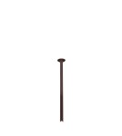 Decorative flush-mounted lamps - Dohar recessed lamp alha T - Chocolate matte (800 mm) 9425 - product 1
