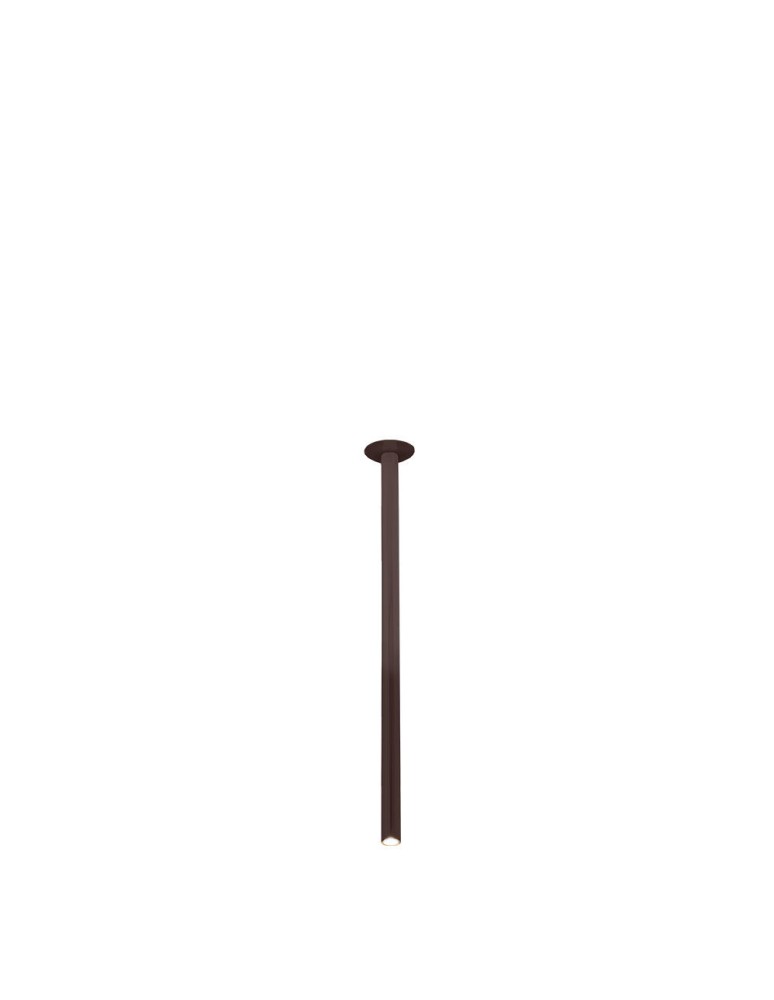 Decorative flush-mounted lamps - Dohar recessed lamp alha T - Chocolate matte (800 mm) 9425 - product kolory-swiatla.pl 1