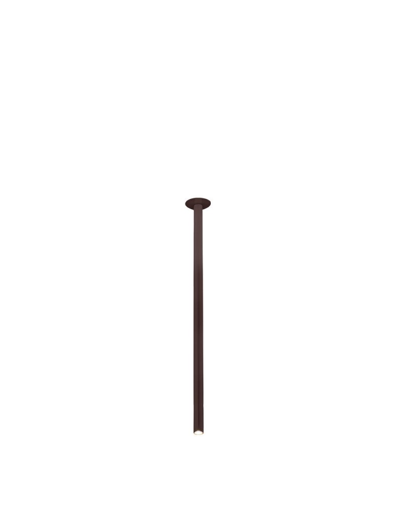 Decorative flush-mounted lamps - Dohar recessed lamp alha T - Chocolate matte (900 mm) 9428 - product kolory-swiatla.pl 1