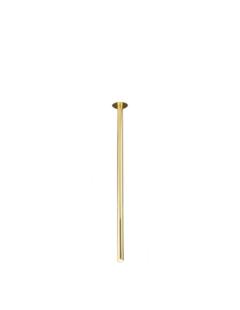 Decorative flush-mounted lamps - Dohar recessed lamp alha T - polished brass (1000 mm) 9095 - product kolory-swiatla.pl 1