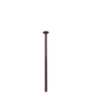 Decorative flush-mounted lamps - Dohar recessed lamp alha T - Chocolate matte (1000 mm) 9431 - product 1