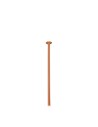 Dohar recessed lamp alha T - Matte lacquered copper (1000 mm) 9432