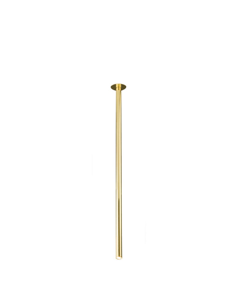 Decorative flush-mounted lamps - Dohar recessed lamp alha T - polished brass (1100 mm) 9105 - product kolory-swiatla.pl 1