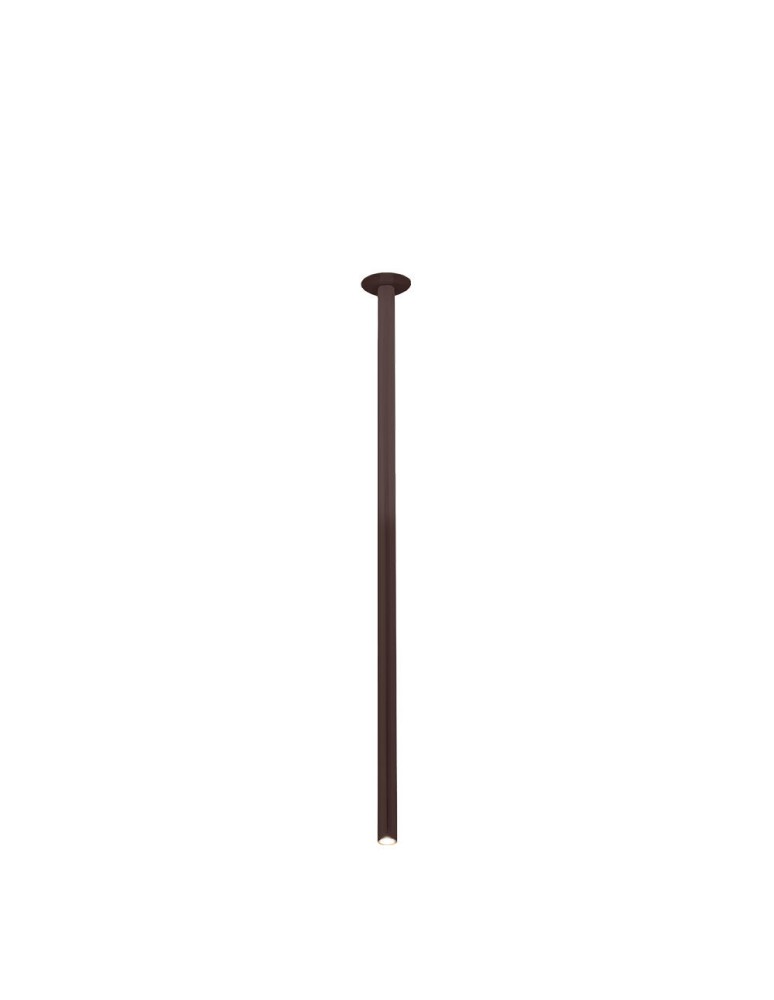 Decorative flush-mounted lamps - Dohar recessed lamp alha T - Chocolate matte (1100 mm) 9435 - product kolory-swiatla.pl 1