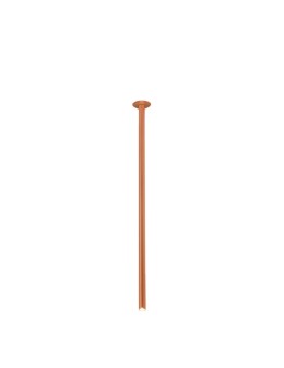 Dohar recessed lamp alha T - Matte lacquered copper (1100 mm) 9436