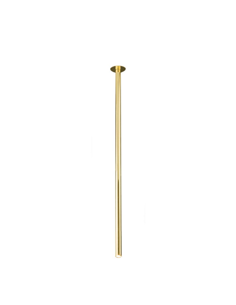Decorative flush-mounted lamps - Dohar recessed lamp alha T - polished brass (1200 mm) 9115 - product kolory-swiatla.pl 1