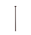 Decorative flush-mounted lamps - Dohar recessed lamp alha T - Chocolate matte (1200 mm) 9438 - product 1