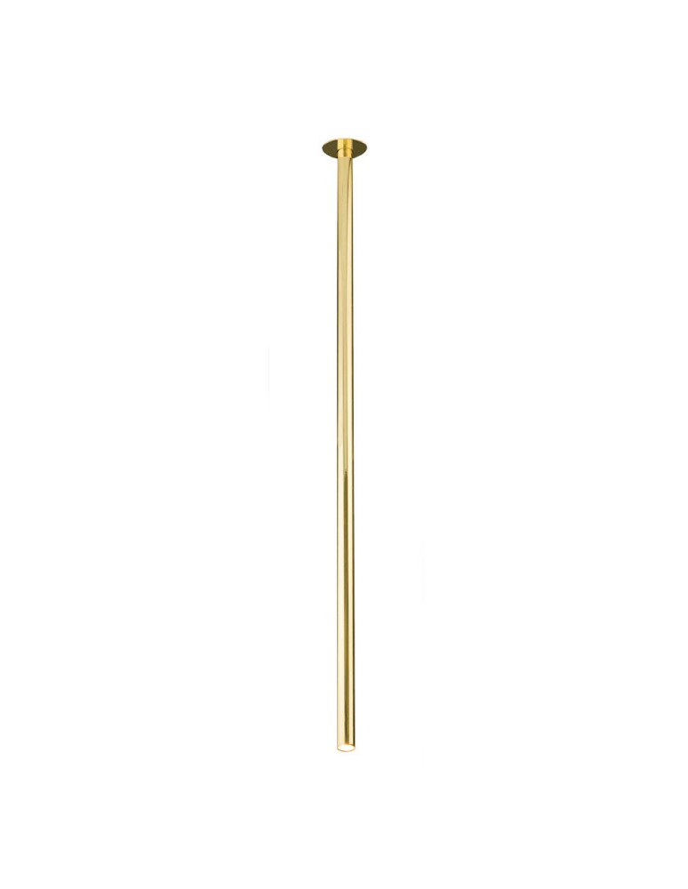 Decorative flush-mounted lamps - Dohar recessed lamp alha T - polished brass (1300 mm) 9125 - product kolory-swiatla.pl 1