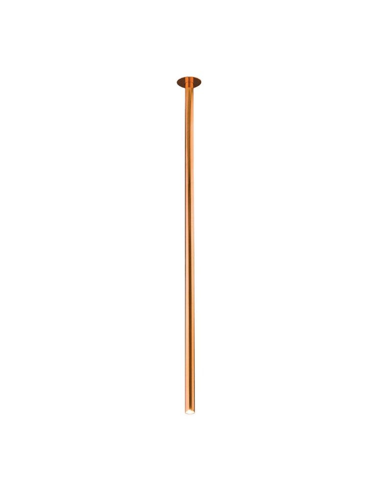 Decorative flush-mounted lamps - Dohar recessed lamp alha T - polished copper (1300 mm) 9126 - product kolory-swiatla.pl 1
