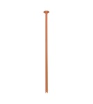 Decorative flush-mounted lamps - Dohar recessed lamp alha T - Matte lacquered copper (1300 mm) 9443 - product 1