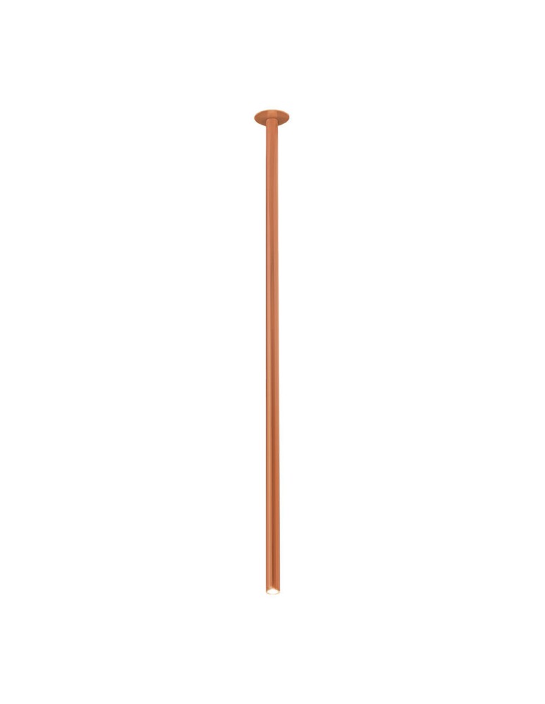 Decorative flush-mounted lamps - Dohar recessed lamp alha T - Matte lacquered copper (1300 mm) 9443 - product kolory-swiatla.pl 1