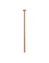 Dohar recessed lamp alha T - Matte lacquered copper (1300 mm) 9443