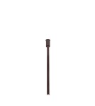 Ceiling downlights - tubes - Dohar Plafon alha Y - Chocolate mat (900 mm) 9684 - product 1