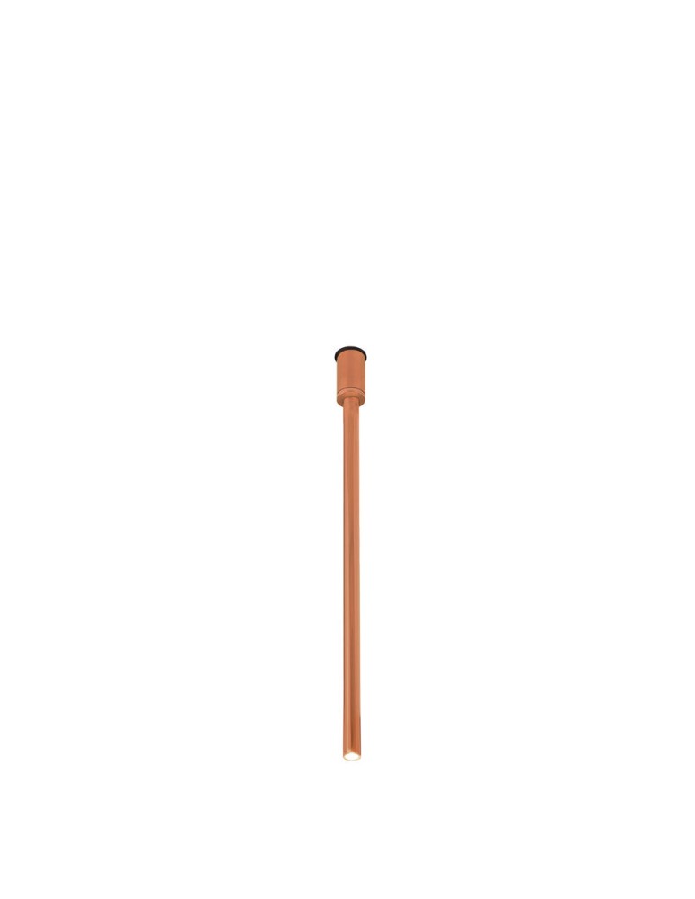 Ceiling downlights - tubes - Dohar Plafon alha Y - Matte lacquered copper (900 mm) 9685 - product kolory-swiatla.pl 1