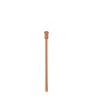 Ceiling downlights - tubes - Dohar Plafon alha Y - Matte lacquered copper (1000 mm) 9688 - product 1